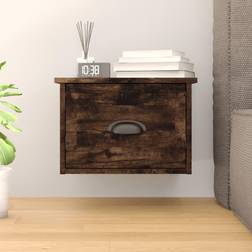 vidaXL smoked oak Bedside Table