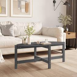 vidaXL Massivt Fyrretræ 118 x 63 x 45 cm Sofabord