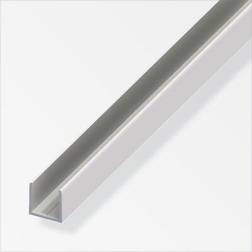 alfer U-Profil 20,9 Profil Aluminiumprofil U Schiene