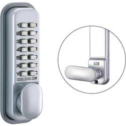 100 Series Mortice Latch Function Backplate Square Buttons