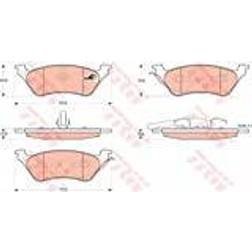 TRW Jeu de Plaquettes de Frein GDB4130