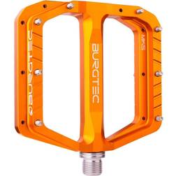 Burgtec Penthouse MK5 Flat Pedals Steel Iron Bro Orange