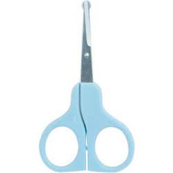 Büttner-Frank BABYSCHERE 9 cm gebogen blau