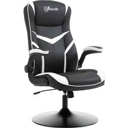 Vinsetto Racing Office Chair PVC Leather Computer Gaming Height Adjustable