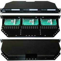 Loops Austin Taylor 24 Port Voice ISDN High Density Patch Panel Over CAT5 CAT6 1U 19