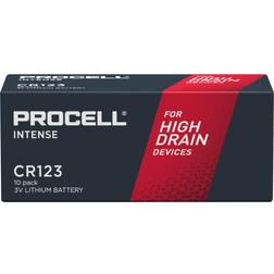 Duracell Procell CR123A Lithium Batteri 10 pack