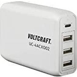 Voltcraft UC-4ACX002 USB-oplader 3400 mA 4 x USB USB-C