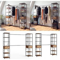 VICCO Fyrk Open 1/2 System Wardrobe