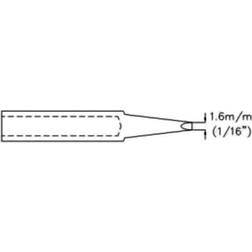 Velleman Bitc204 Punta De Cincel 1.6 mm (1/16) 1 W 1 V