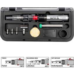 YATO Schweissgerät, Profi 3in1 Gaslötkolben SET im Case YT-36706