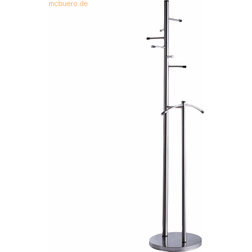 Alco Stainless Steel Coat 6 Hooks Separate Hanger Clothes Rack
