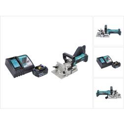Makita DPJ 180 RF1 Accu Groeffrees 18 V 100 mm 1x Accu 3.0 Ah Lader