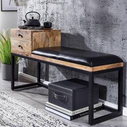 Wohnling Bänk 100 cm Brun Förvaringsbänk