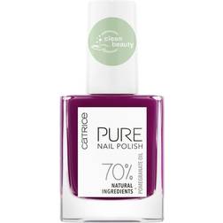 Catrice Pure Nail Polish 07 Delicacy Violet Glossy Vegan Acetone-Free 10ml