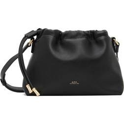 A.P.C. Black Mini Ninon Bag Lzz Black UNI