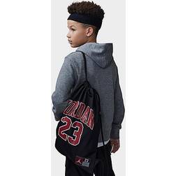 Jordan Jersey Gym Sack Black, Unisex, Equipo, Bolsos, Negro, ONESIZE
