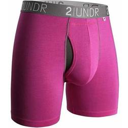 2UNDR Men's Swingshift Boxers - Pink