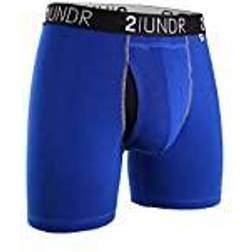 2UNDR Men's Swingshift Boxers - Blue