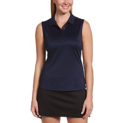Callaway Opti Dri Sleeveless Polo Shirt - Navy Blue