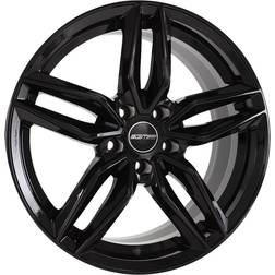 GMP Fasten black glossy 7.5x18 5/112.00 ET45 B66.6