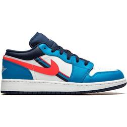 Air Jordan 1 Low GS 'Game Time' - Blue Kid's