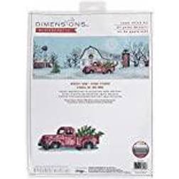 Dimensions Counted Cross Stitch Kit 18 X6 Winter Farm