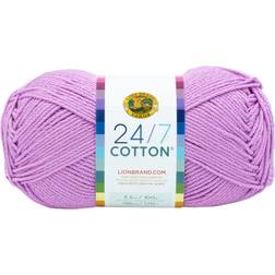 Lion Brand 24/7 Cotton Yarn-Orchid