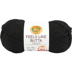 Lion Brand Black Feels Butta Yarn