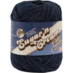 LILY 10200101114 Sugar 'n Cream, bomull, indigo, 5 oz