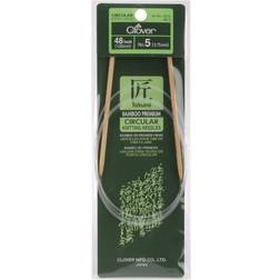 Clover Takumi Bamboo Circular Knitting Needles 48 Size 5 3.75mm