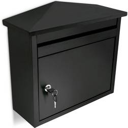 Relaxdays Letter Box, Powder Coated