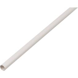 Alberts Gah Rundrør PVC Hvid 1000 mm Ø12 mm