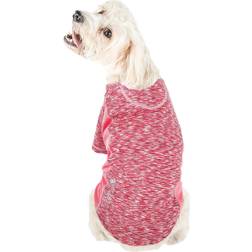 Petlife Pink Active 'Warf Speed' Heathered Ultra-Stretch Sporty Performance