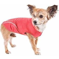 Petlife Active Pull-Rover Premium 4-Way Stretch Two-Toned Performance Sleeveless Dog T-Shirt Tank Top Hoodie