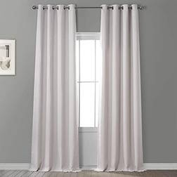 Half Price Drapes Grommet Linen Curtains 50W x 84L