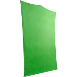 Savage 5x7' Chroma Green Background Travel Backdrop