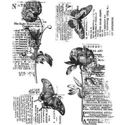 Tim holtz cling stamps 7"x8.5"-botanic elements