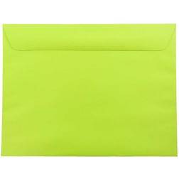 Jam Paper 9 x 12 Booklet Colored Envelopes 100/Pack