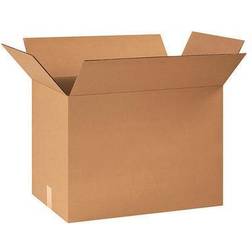 Corrugated Boxes, 24" x 16" x 18" Kraft, 15/Bundle