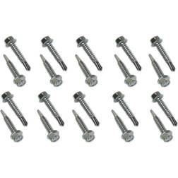 Snap-Loc Snap-Loc SLFETM20114 Self-Driller E-Track Metal Screw Fastener Set Zinc Plated