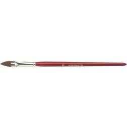 Nölle Profi Brush Feinhaarpinsel Gr.6 feine Haarmischung Weißbl.lackiertes HO NÖLLE