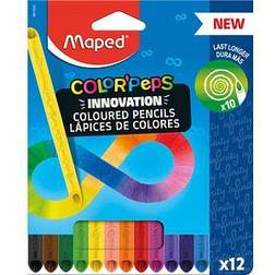 Maped ColorPeps Infinity Colouring Pencils 12 Colours