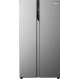 Haier HSR5918DNMP American Style Total Silver, White