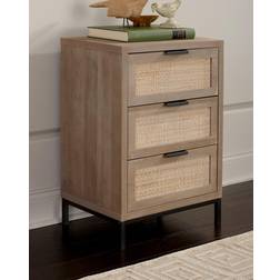 Bloomingdale's Reed 3-Drawer Side Small Table