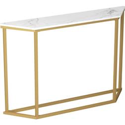 Safdie & Co. Entryway Long/Marble Console Table