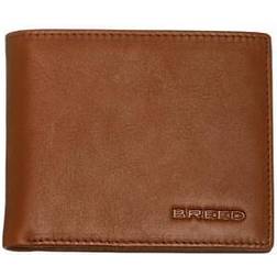 Breed Locke Genuine Leather Bi-Fold Wallet - Brown