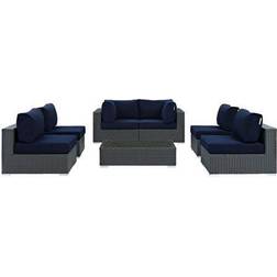 modway Sojourn Collection Outdoor Lounge Set