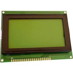 Display Elektronik LCD Black Yellow-Green 128 x 64 Pixel