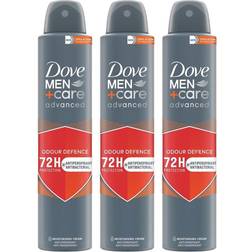 Dove Anti-Perspirant Men+Care Advanced Anti-Bac Odour Defence 72H Deo, 200ml, 3