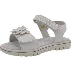 Lumberjack Skor SANDAL WITH FLOWER WHITE/SILVER Vit